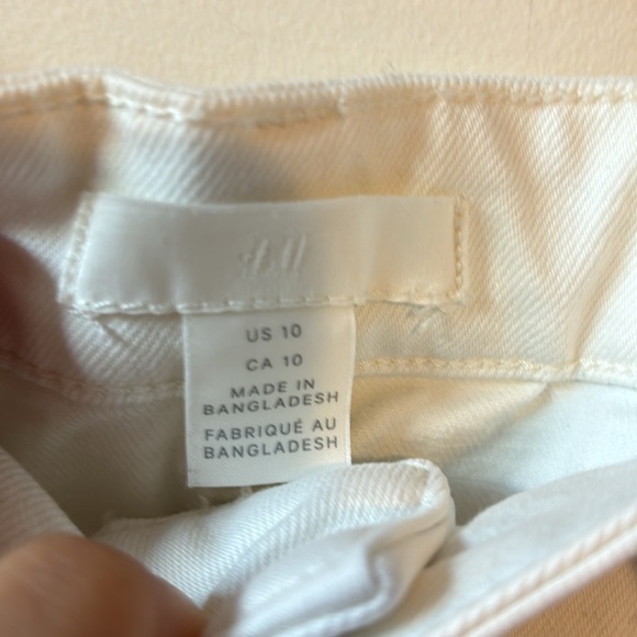 H&M White High-waisted Jeans - Picture 3 of 6